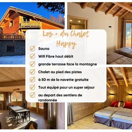 Aux Pieds Des Pistes Happy 2 Alpes 木屋