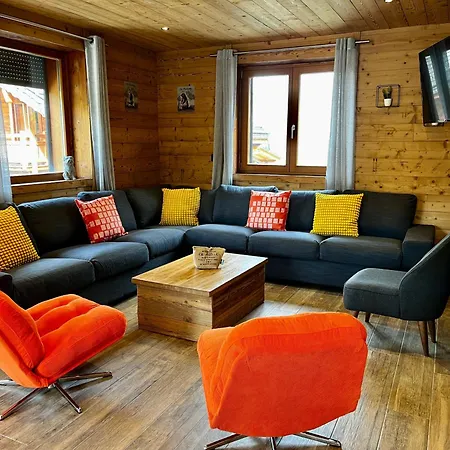 Aux Pieds Des Pistes Happy 2 Alpes 木屋 莱德萨阿尔卑斯