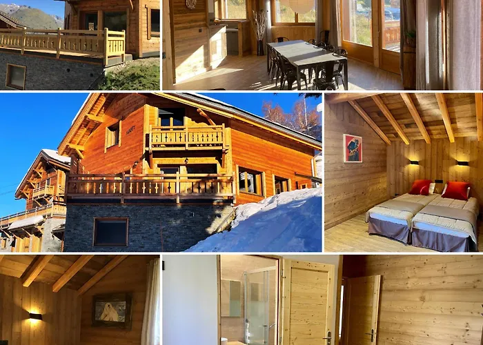 木屋 Aux Pieds Des Pistes Happy 2 Alpes