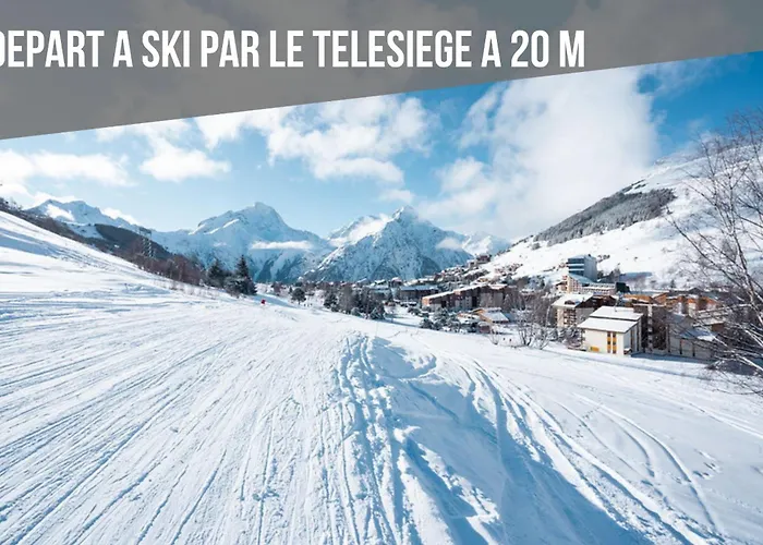 木屋 Aux Pieds Des Pistes Happy 2 Alpes *